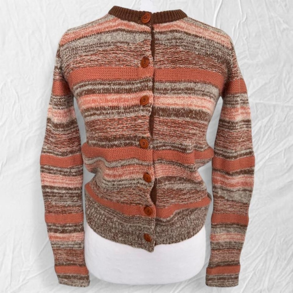 Sparrow striped cardigan cozy girl